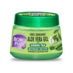 Boroplus Aloe Vera Gel With Green Tea 100% Organic For Skin & Hair