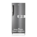 Haier 190L 5-Star Direct Cool Single Door Refrigerator (Dazzle Steel)