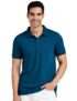 Amazon Brand – Symbol Men’s Cotton Rich Solid Polo Tshirt