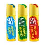 SET WET Deodorant Spray Perfume 150ml (Pack of 3)